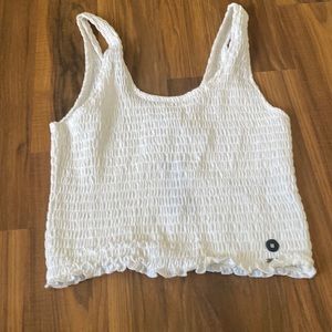 White Hollister Tank